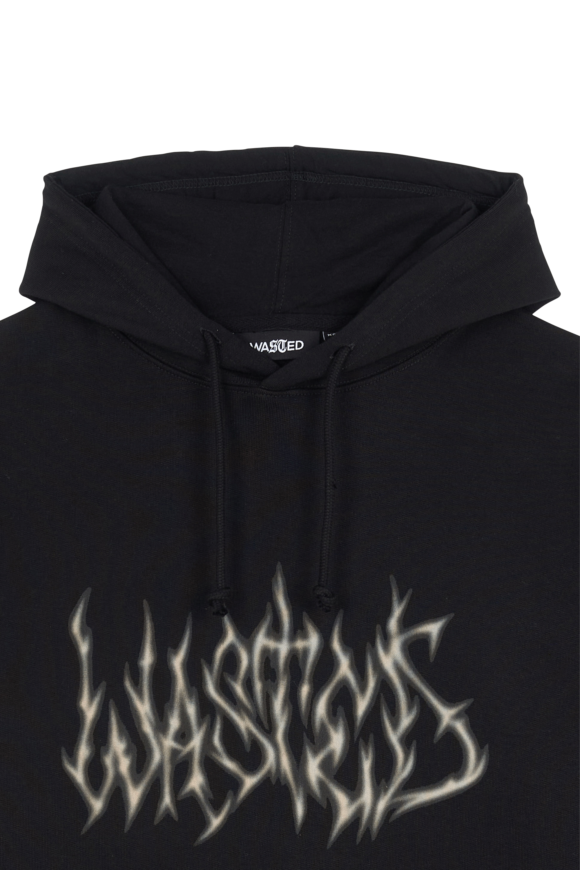 Hoodie | Noir WASTED Homme