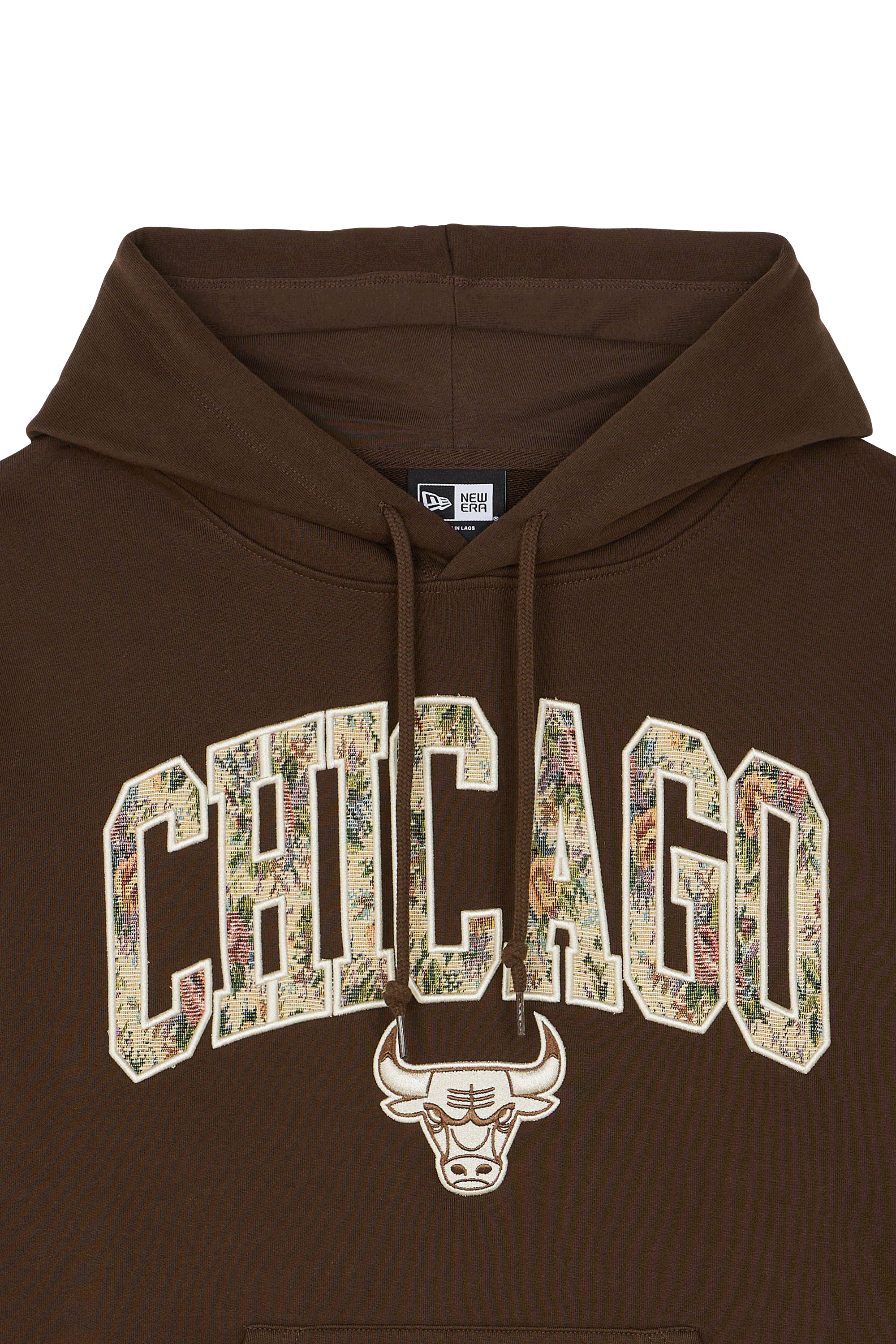 Hoodie NEW ERA Marron