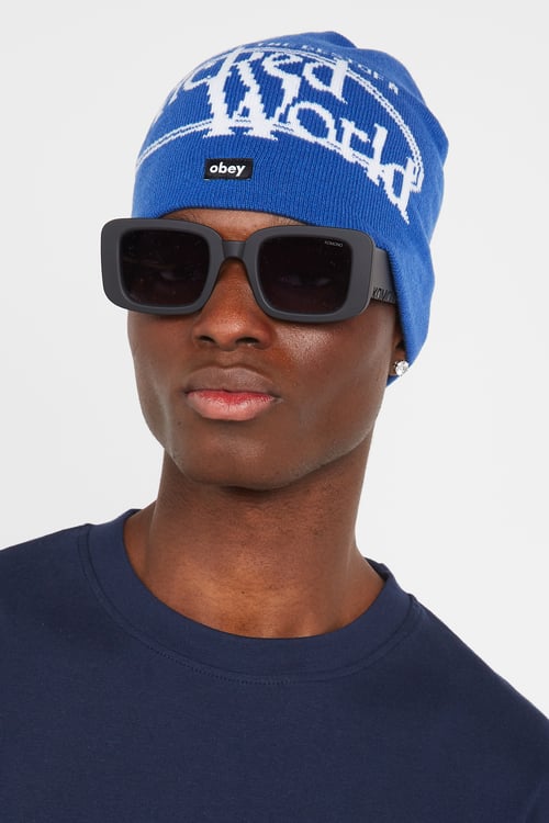 OBEY Hats Blue