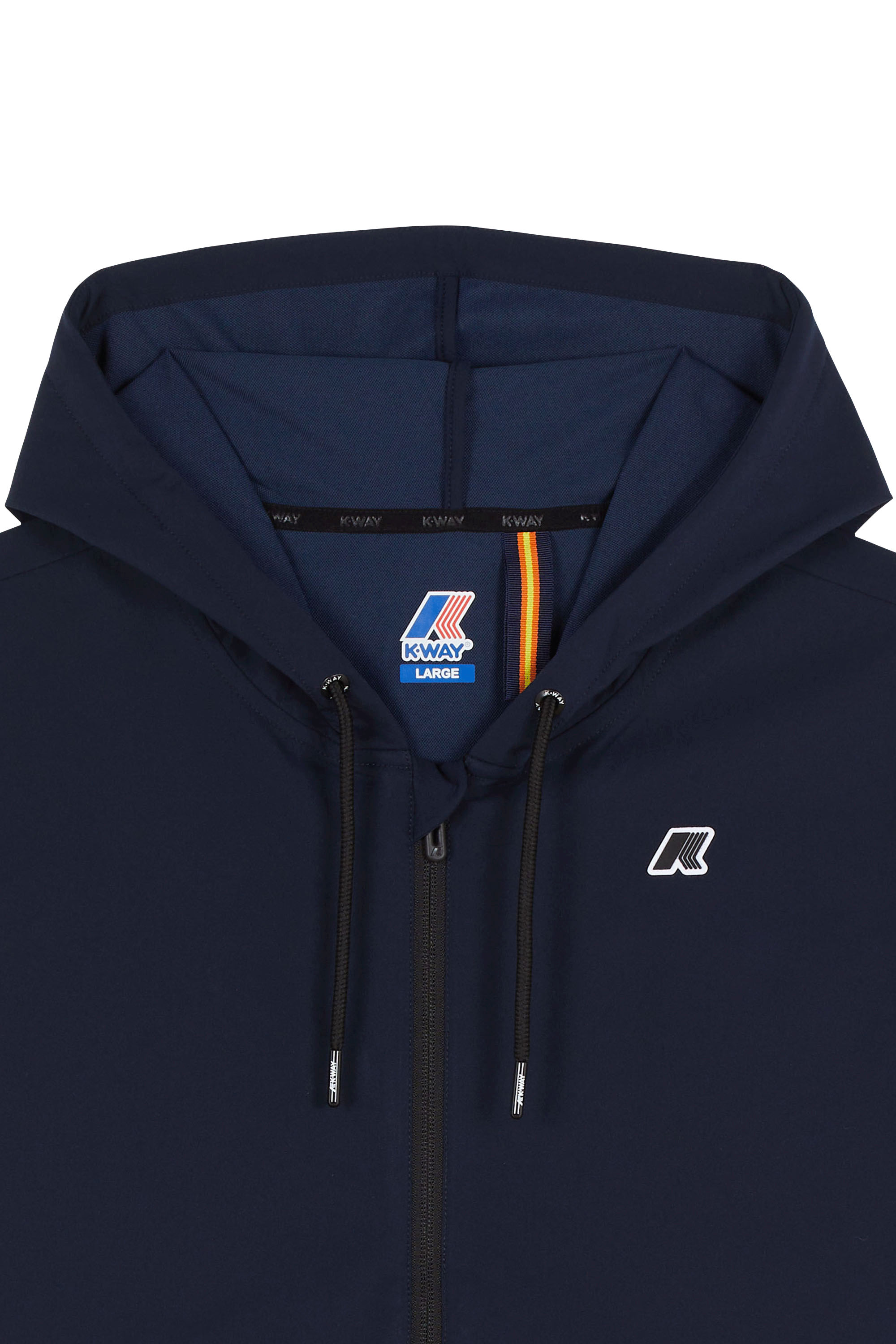 Hoodie zippé Bleu
