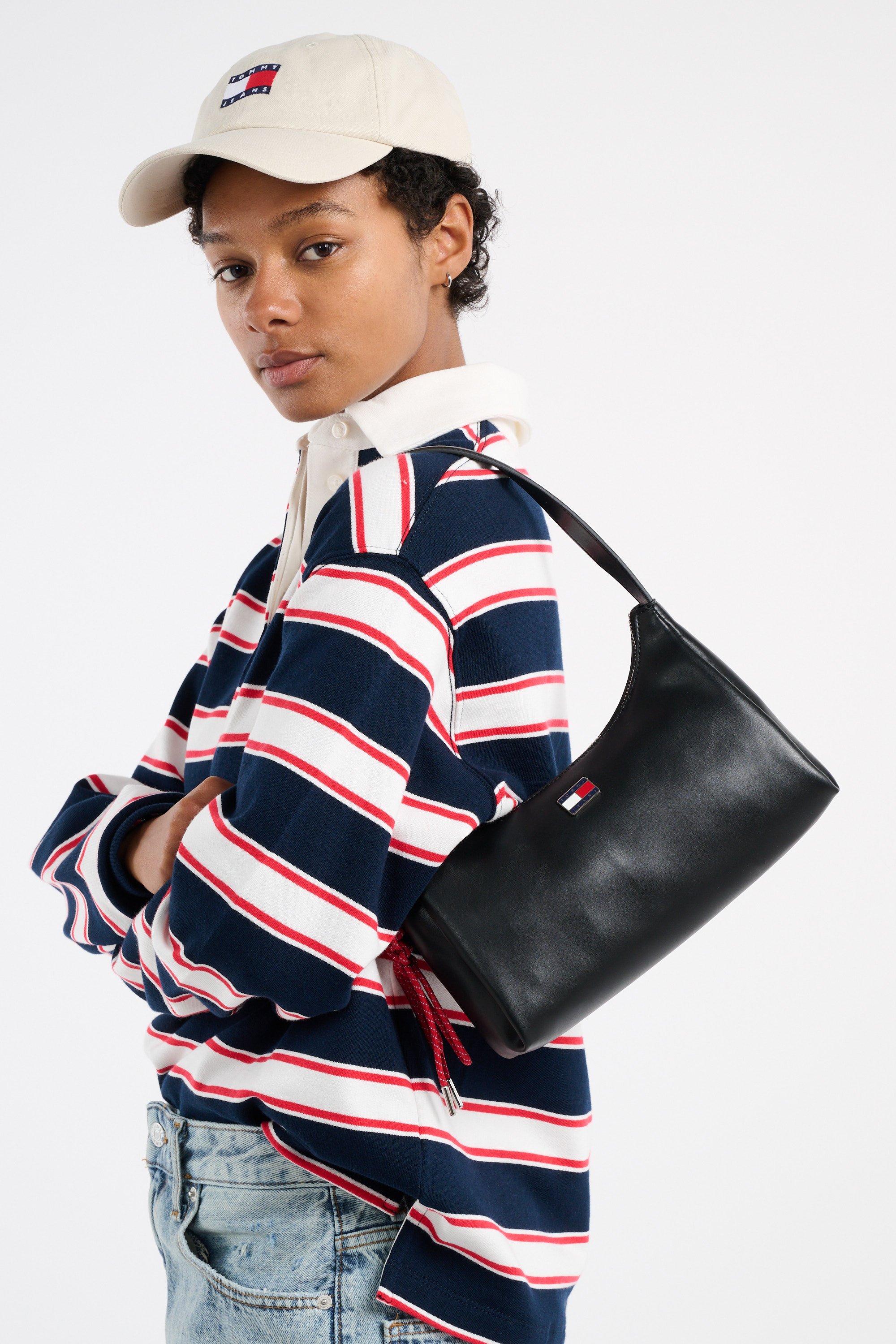 Sac porté main TOMMY JEANS Noir