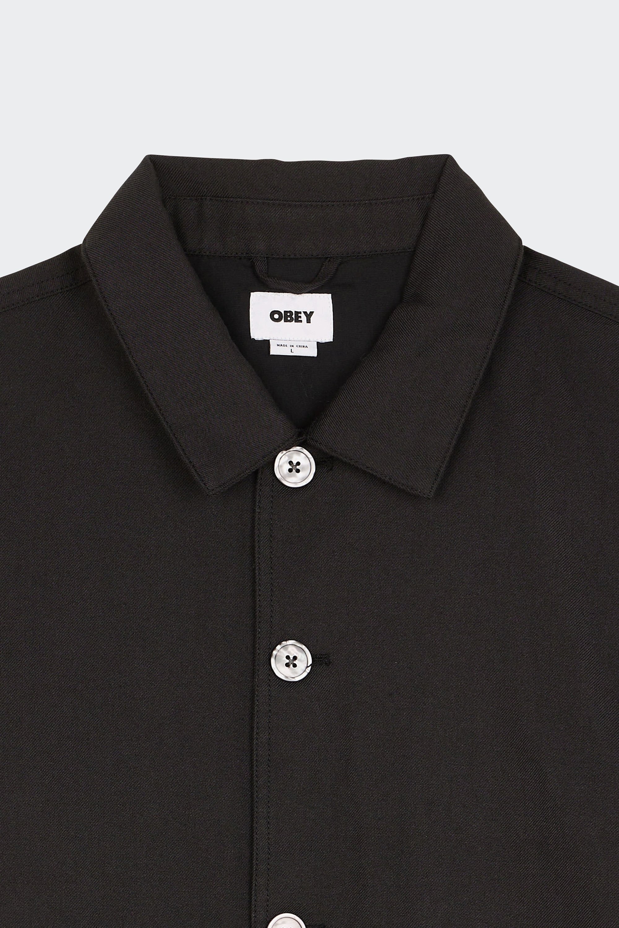 Jacket | Black by OBEY Jacket Black