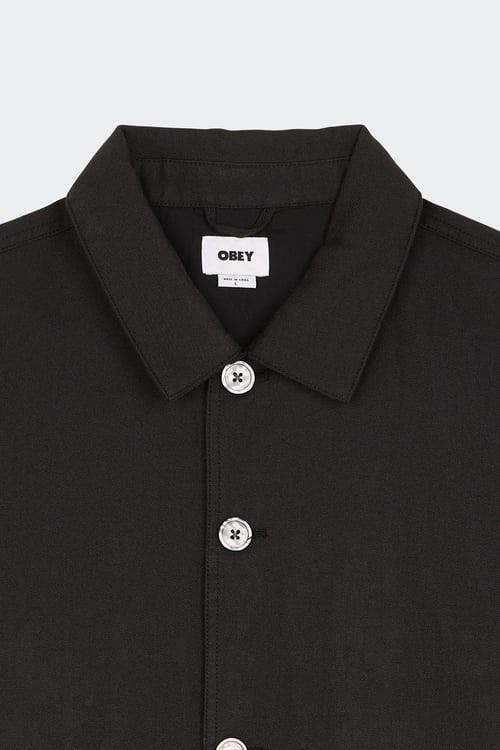OBEY Veste Noir