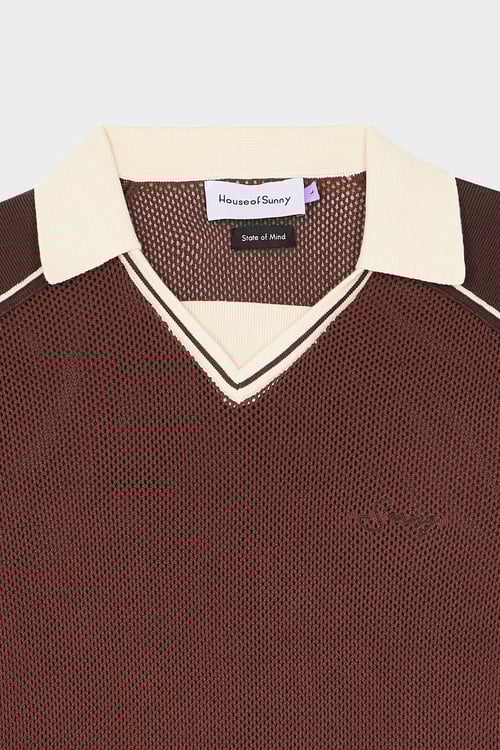 HOUSE OF SUNNY Pull Marron