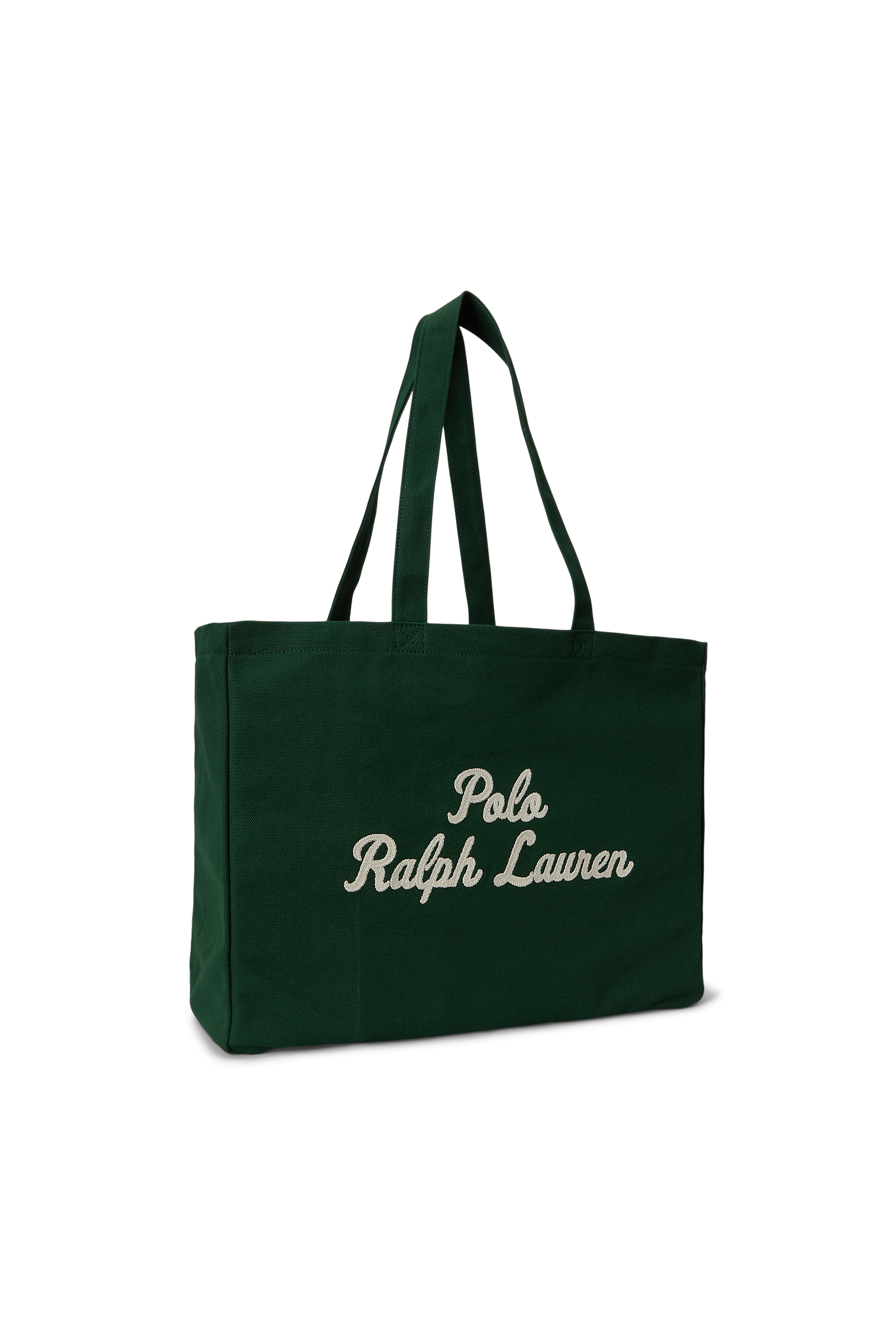 Straight checked wool-blend pants Green