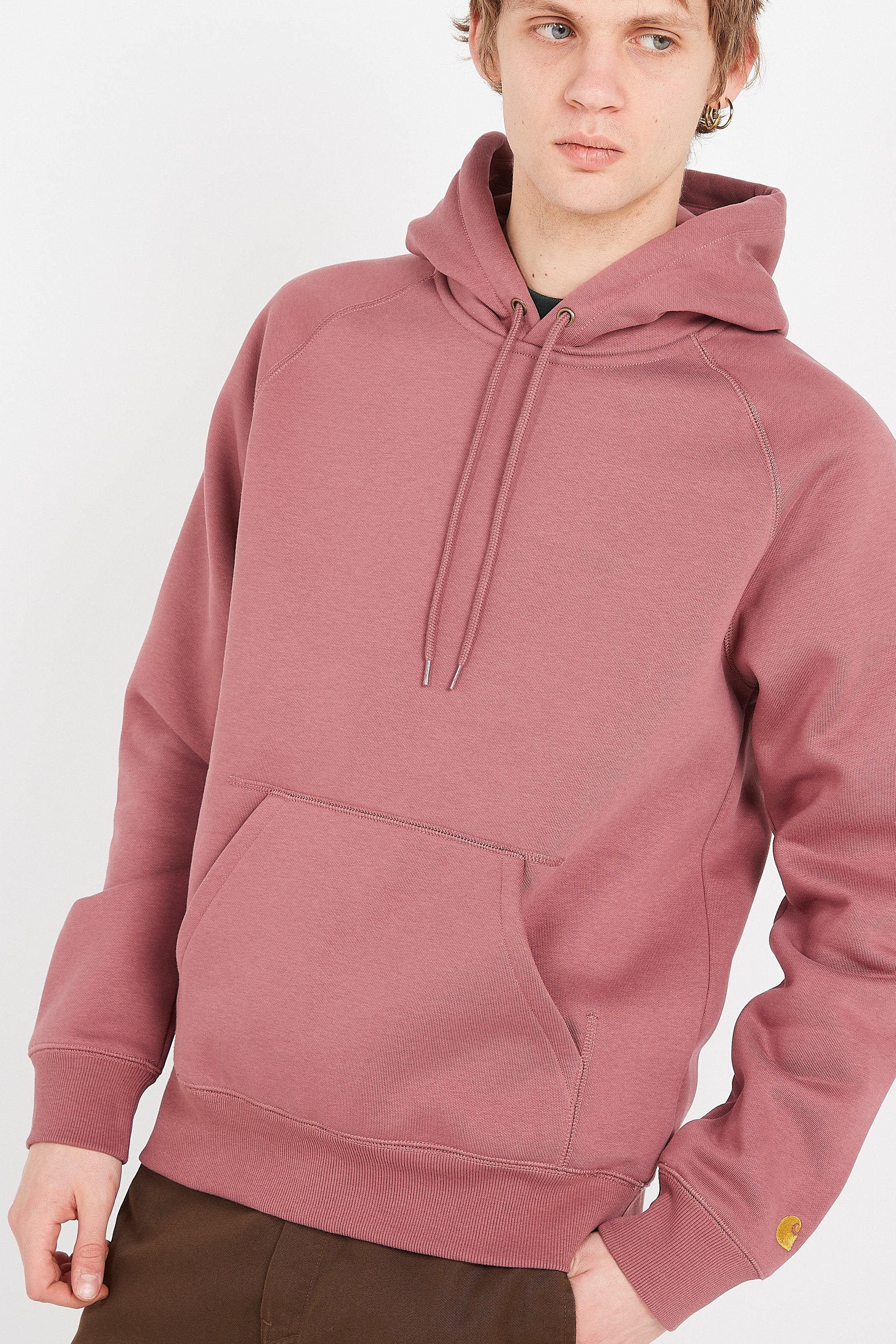 Hoodie | Pink by CARHARTT WIP Hoodie Pink