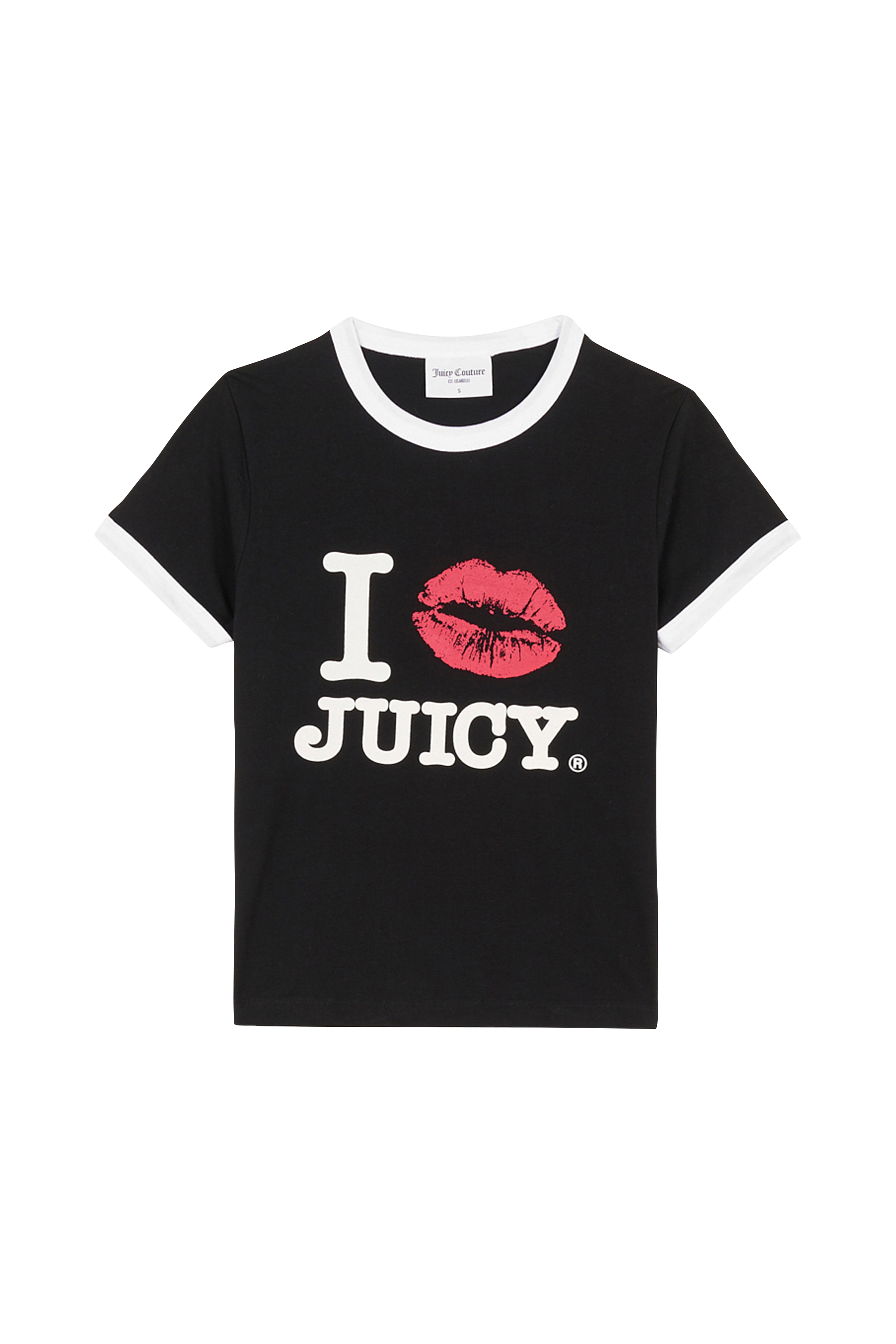 Regular-fit round-neck cotton T-shirt Black