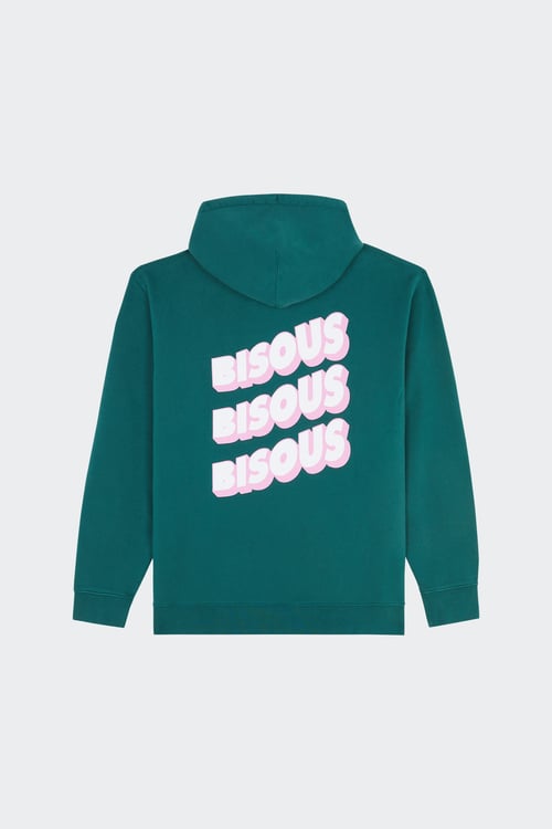 BISOUS SKATEBOARDS Hoodie Vert