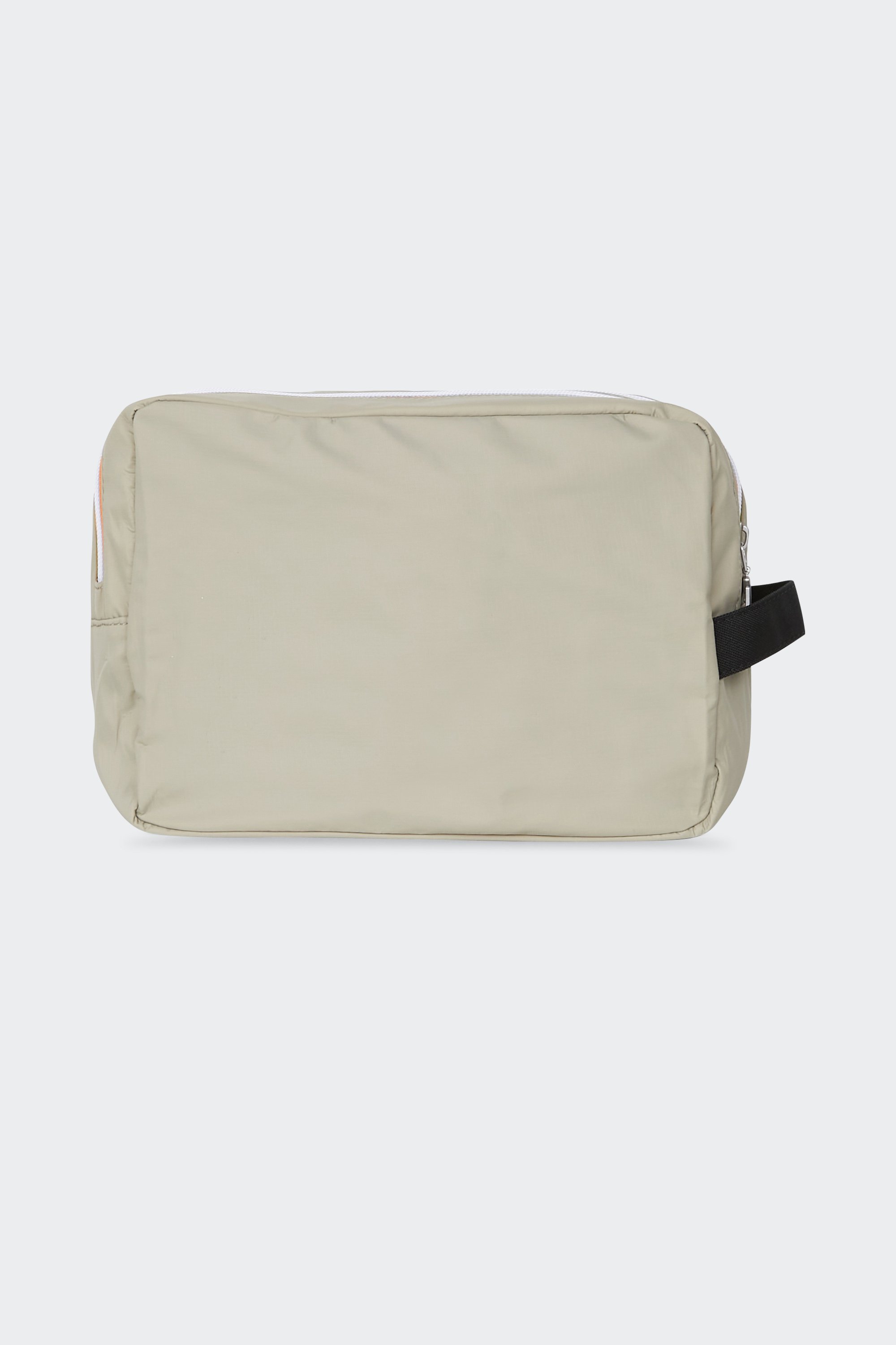 Delage Pochette plate en toile enduite Gris et Cuir gris | Delage Delage Pochette plate en toile enduite Gris et Cuir gris | Delage