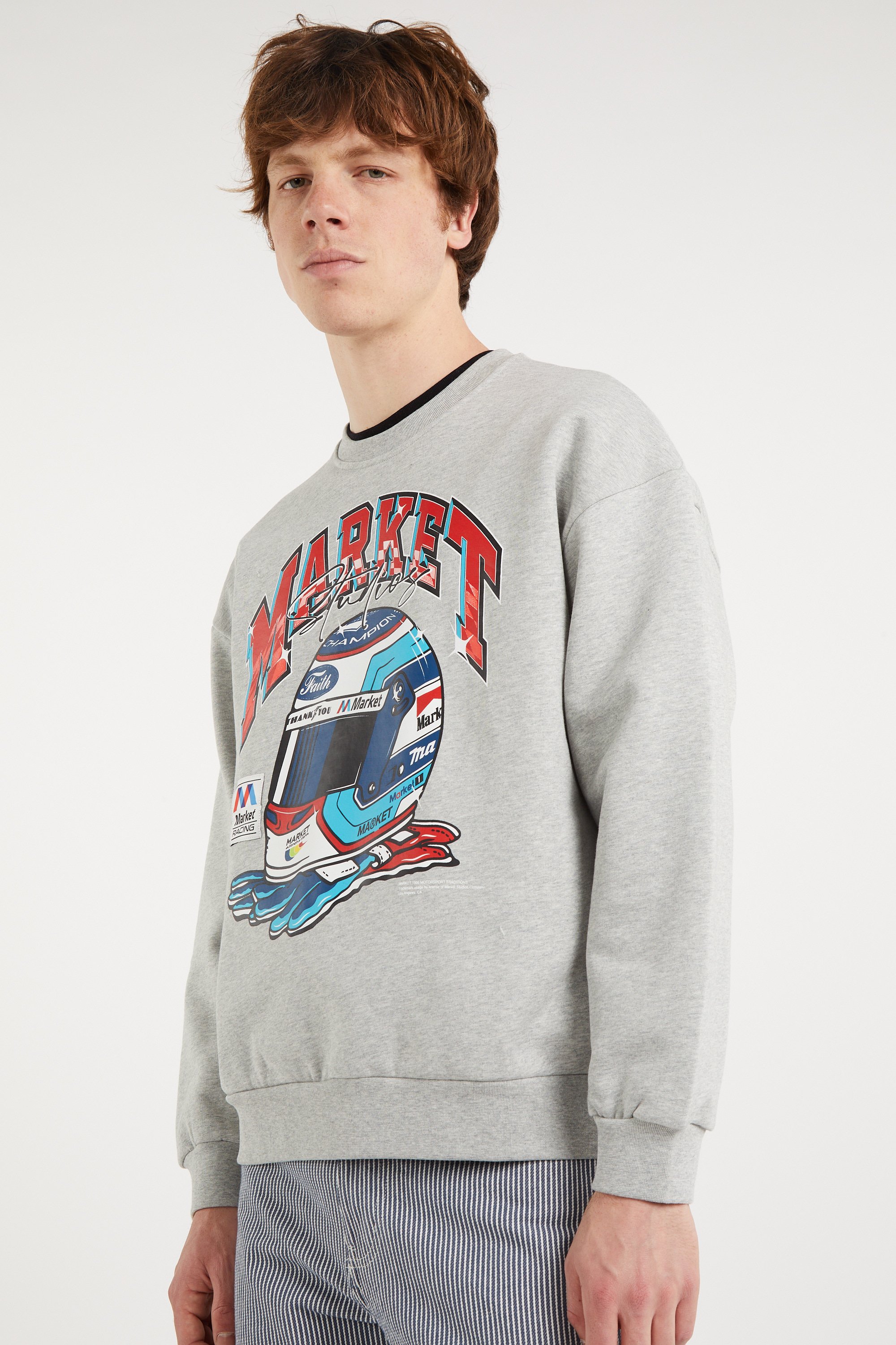 Sweatshirt | Gris MARKET Homme