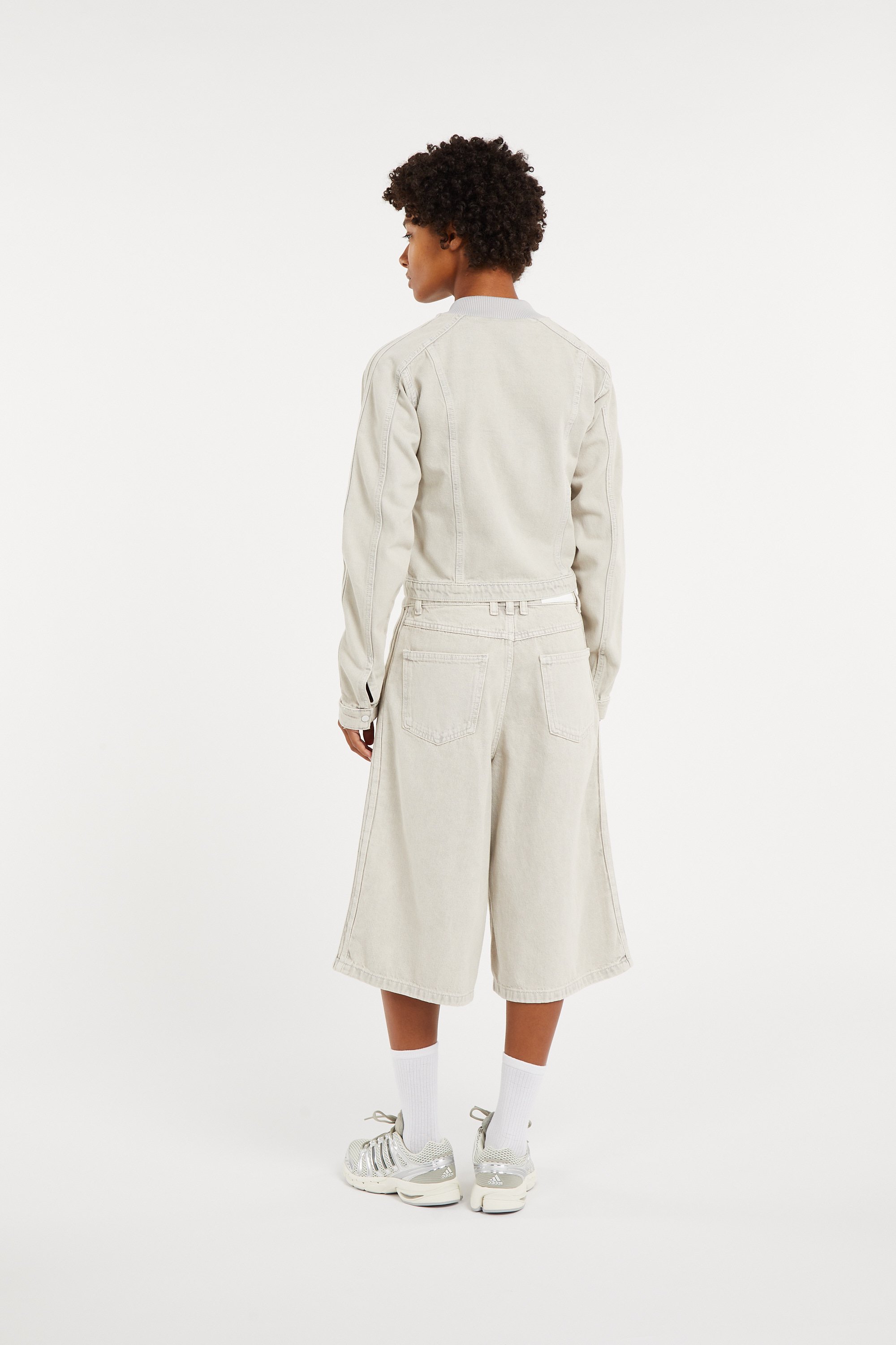 Men?s Storm 96 LO fabric and leather sneakers | White ADIDAS Women