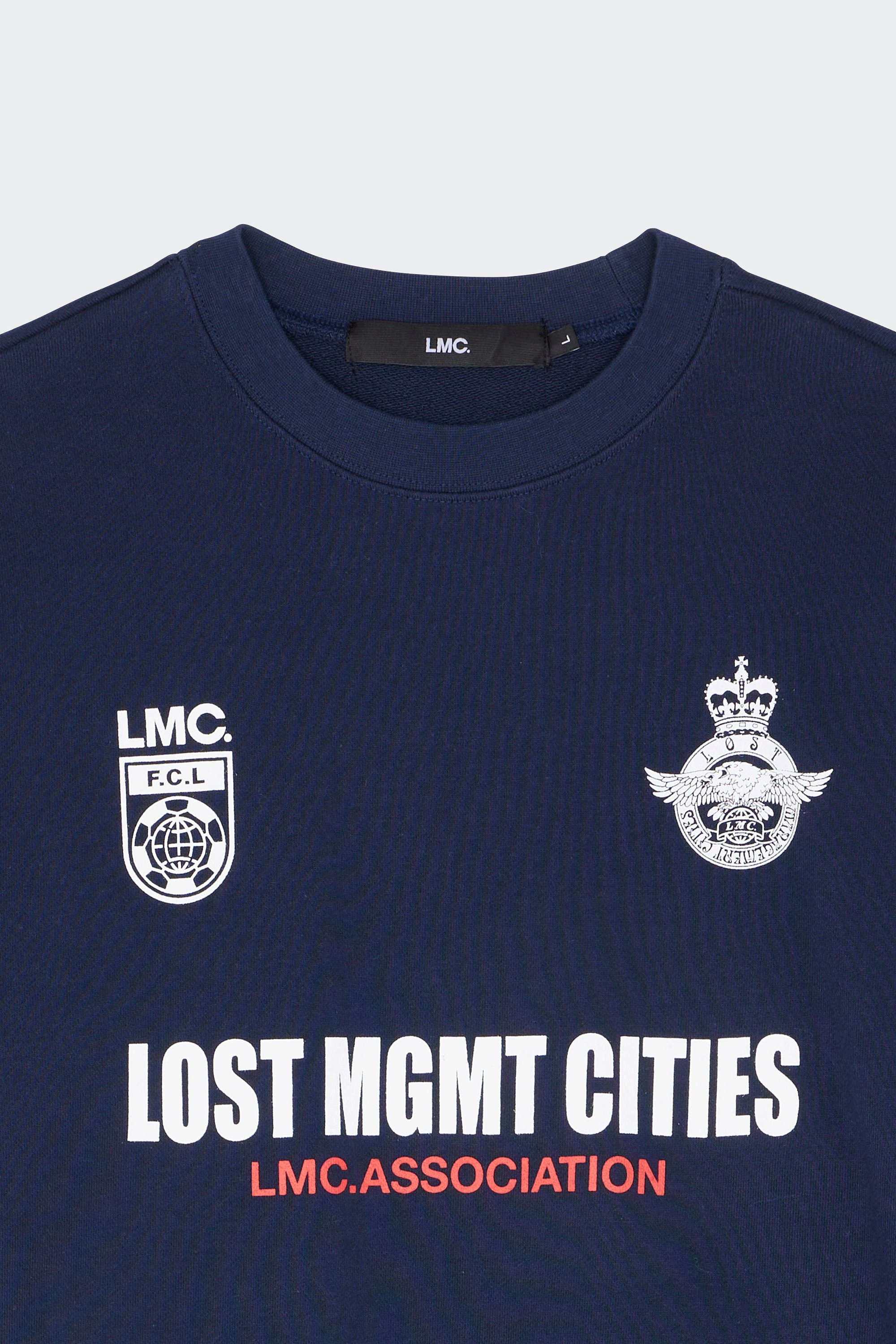 Sweatshirt | Bleu by LOST MANAGEMENT CITIES Sweatshirt Bleu