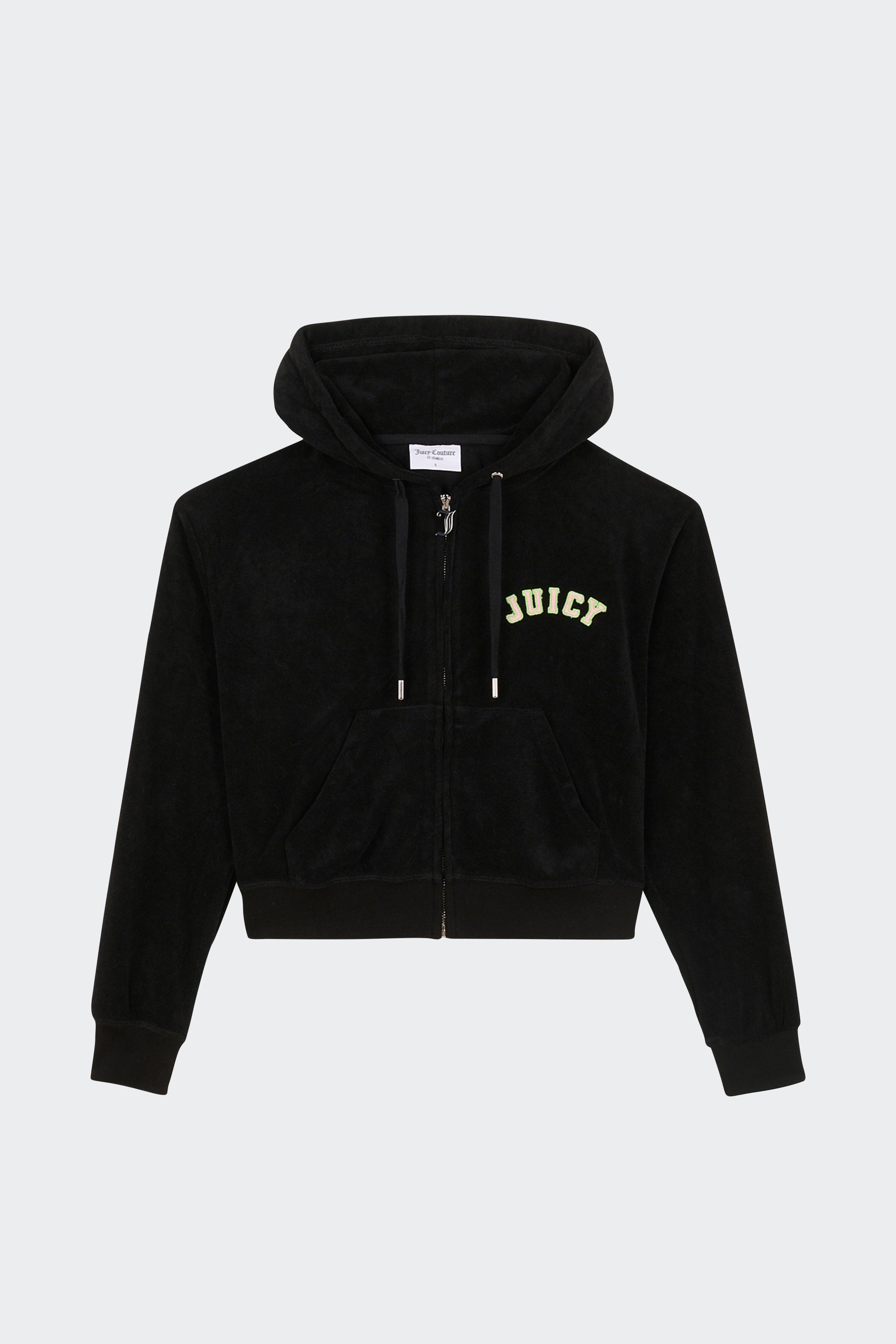 zip-up hoodie | Black by JUICY COUTURE zip-up hoodie Black