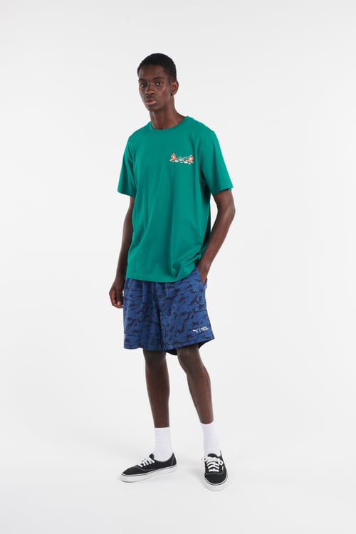 PUMA T-shirt Vert