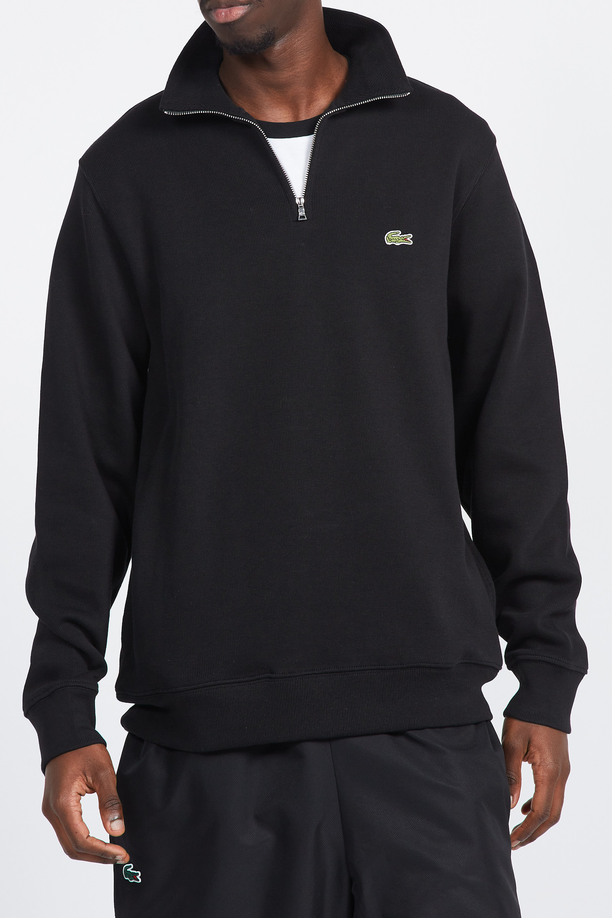 Sweatshirt zippé | Noir LACOSTE Homme