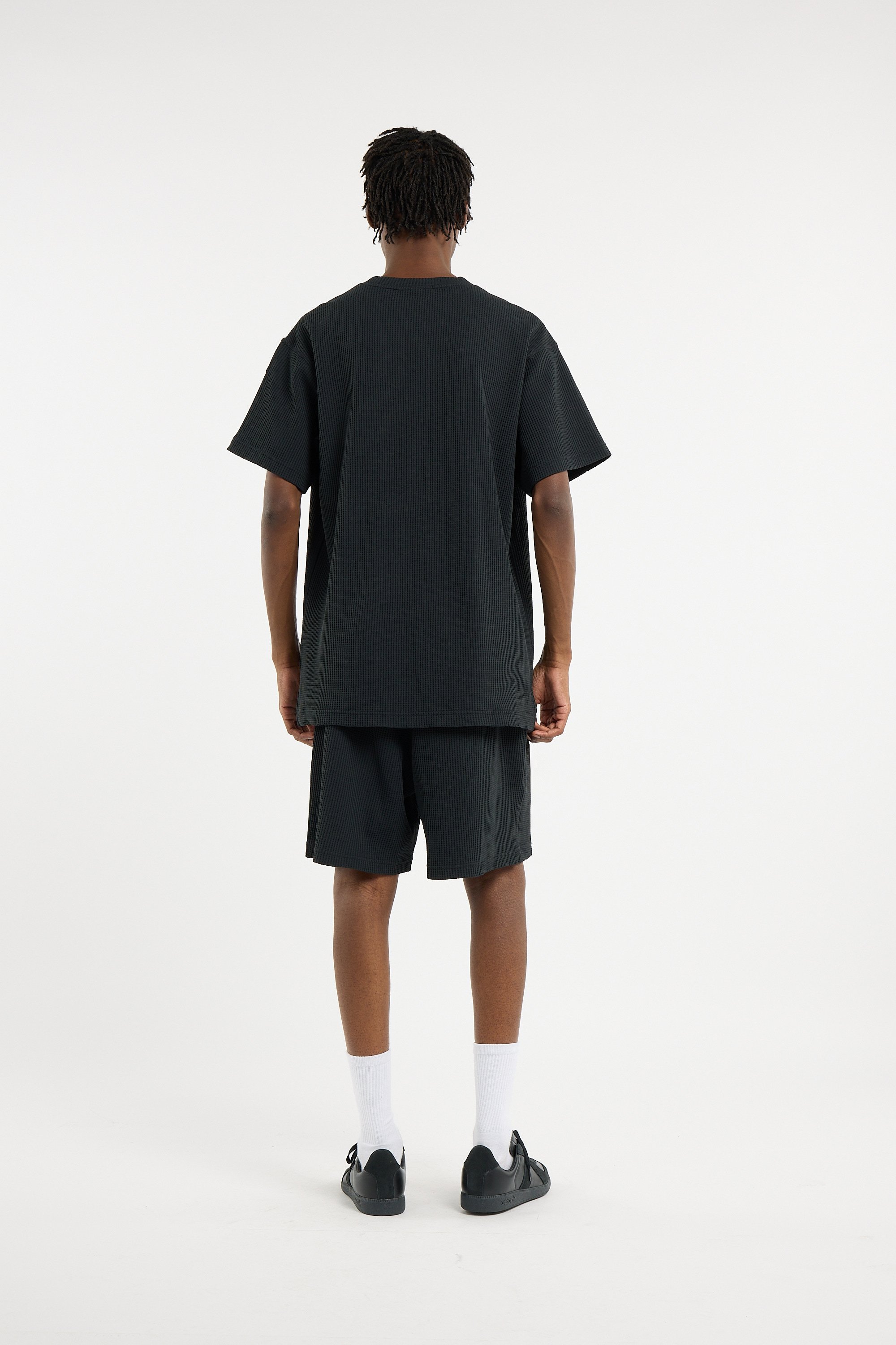Men?s Storm 96 LO fabric and leather sneakers | Black ADIDAS Men