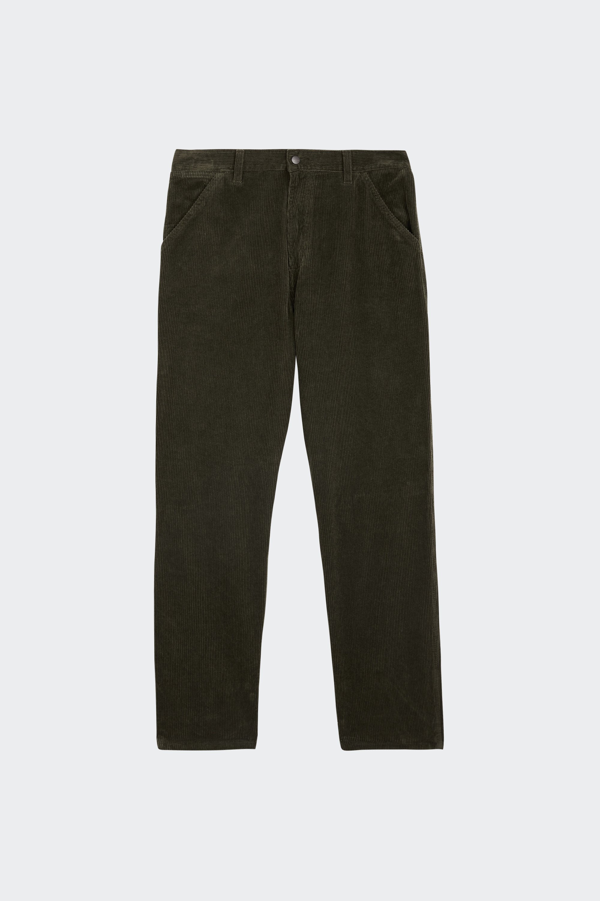 Pantalon droit en velours | Kaki by CARHARTT WIP Pantalon droit en velours Kaki