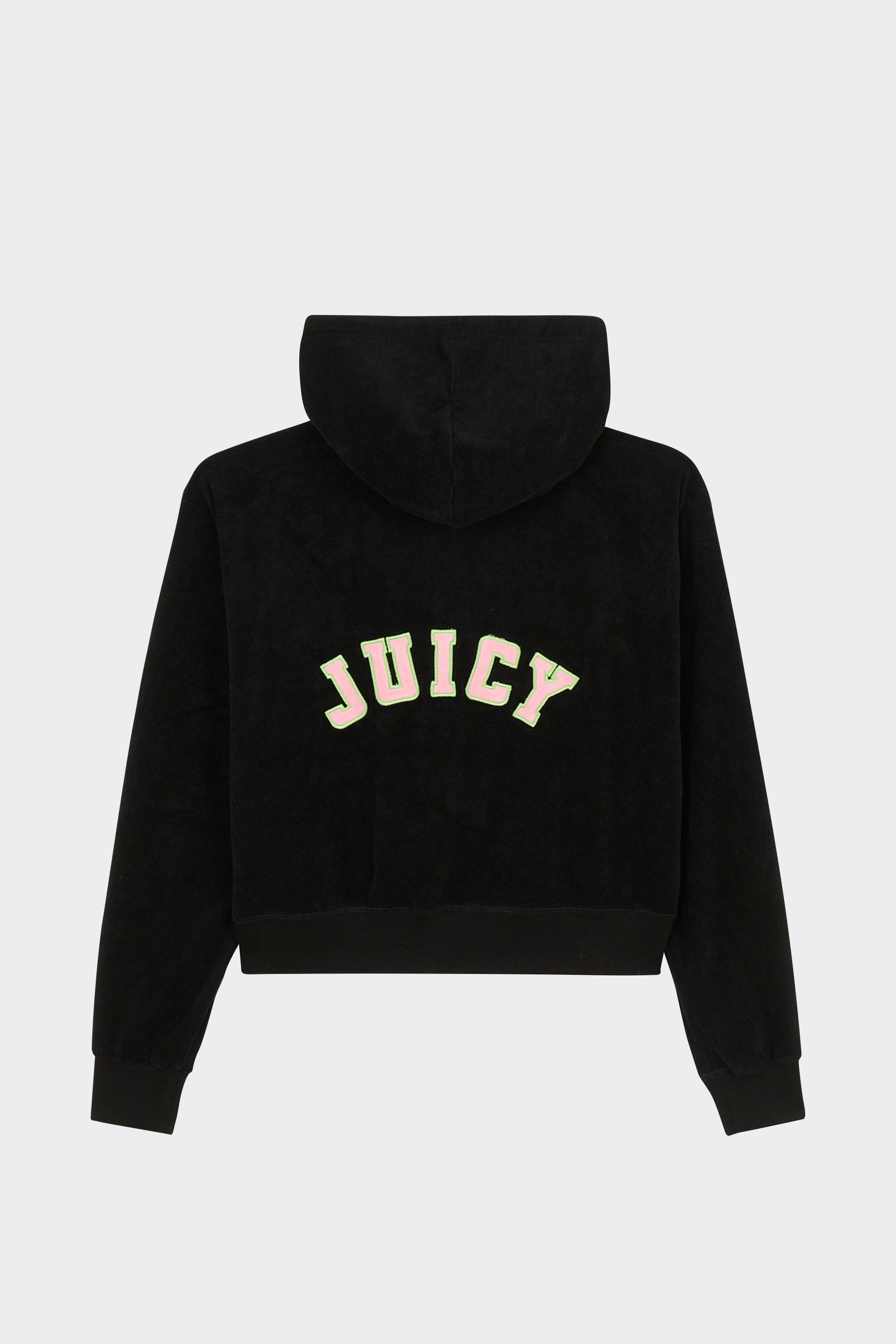 zip-up hoodie | Black by JUICY COUTURE zip-up hoodie Black