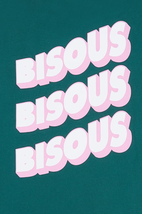 BISOUS SKATEBOARDS Hoodie Vert