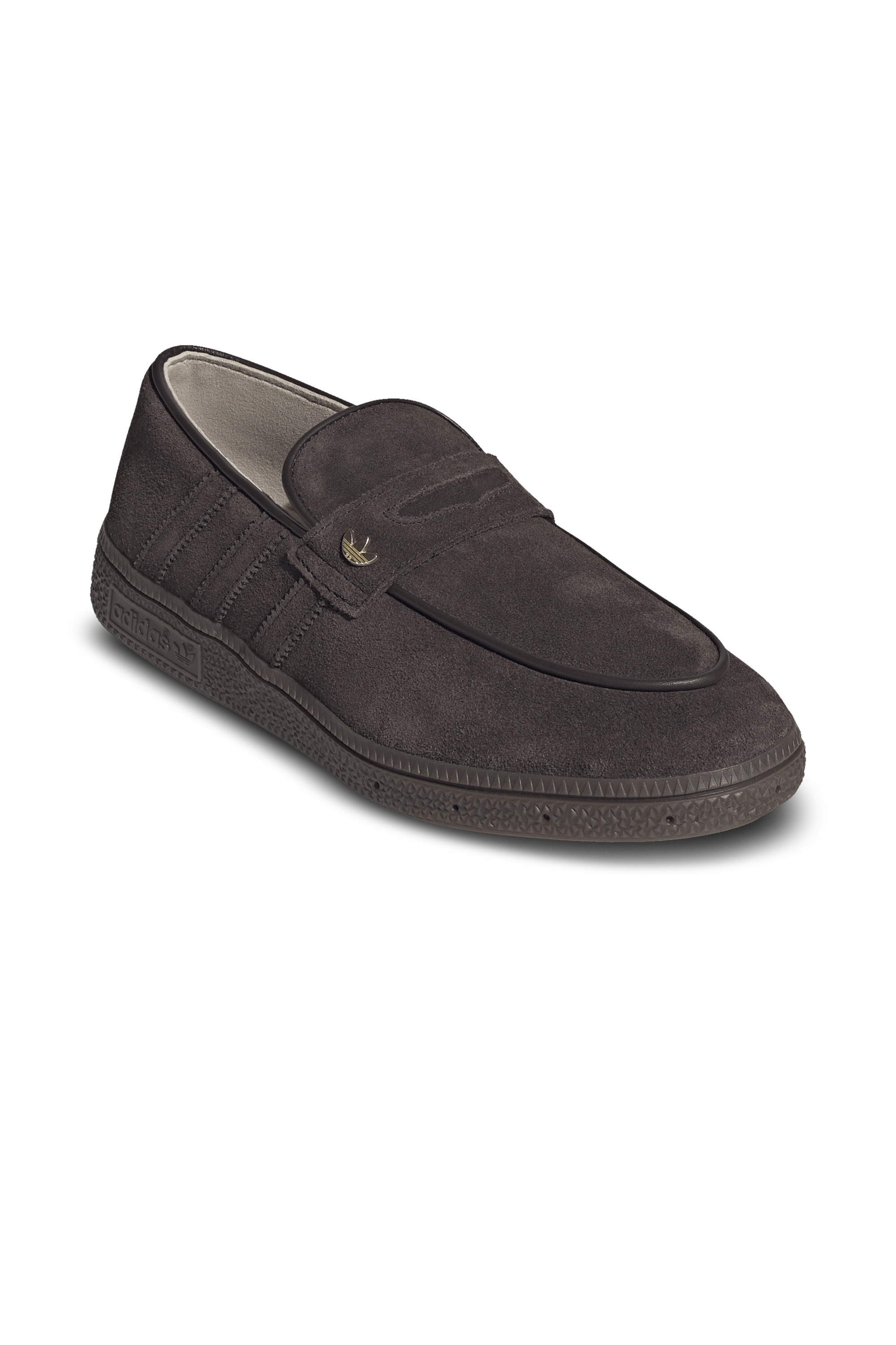 Clicoeur low suede trainers Brown