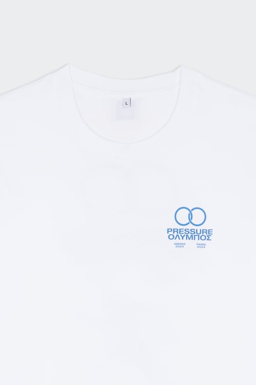 PRESSURE T-shirt Blanc