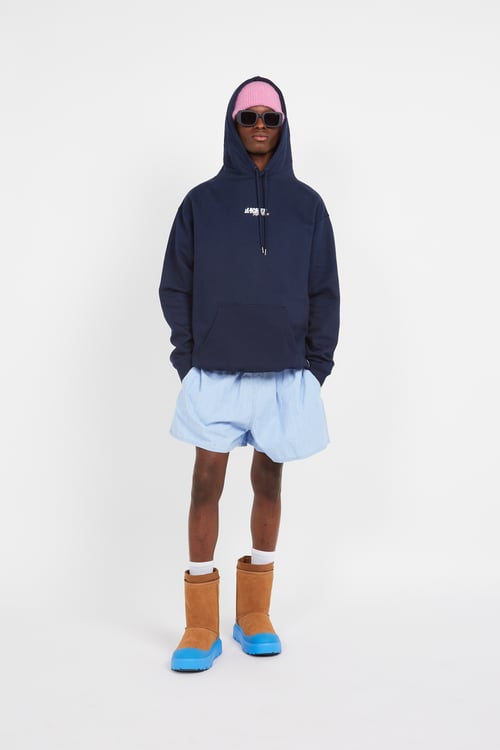 JACKER Hoodie Bleu