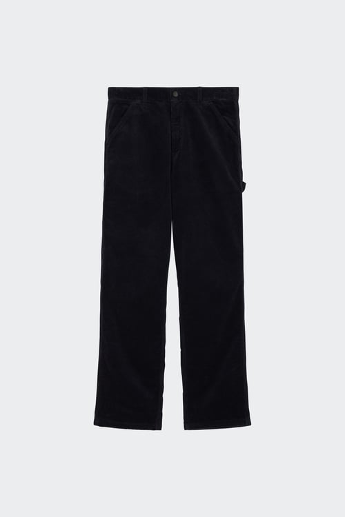 CARHARTT WIP Pantalon droit en velours Bleu