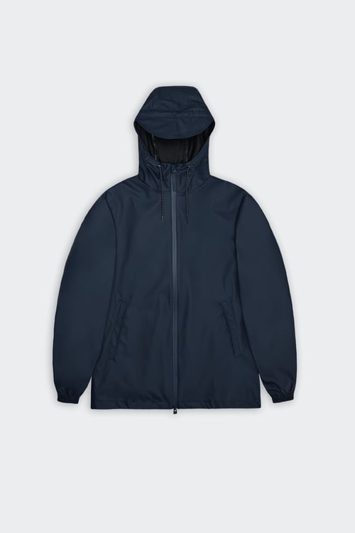 Imperméable col montant - Taille S Bleu