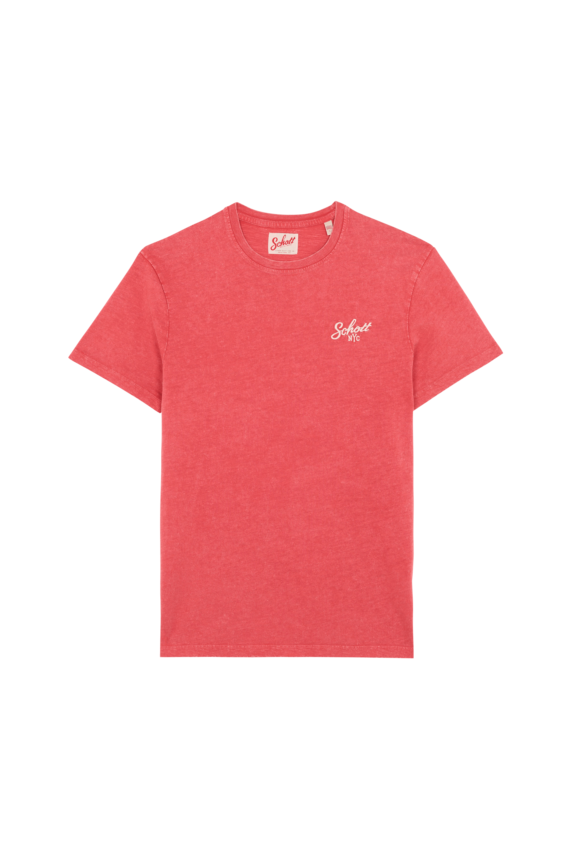 T-shirt SCHOTT Rouge