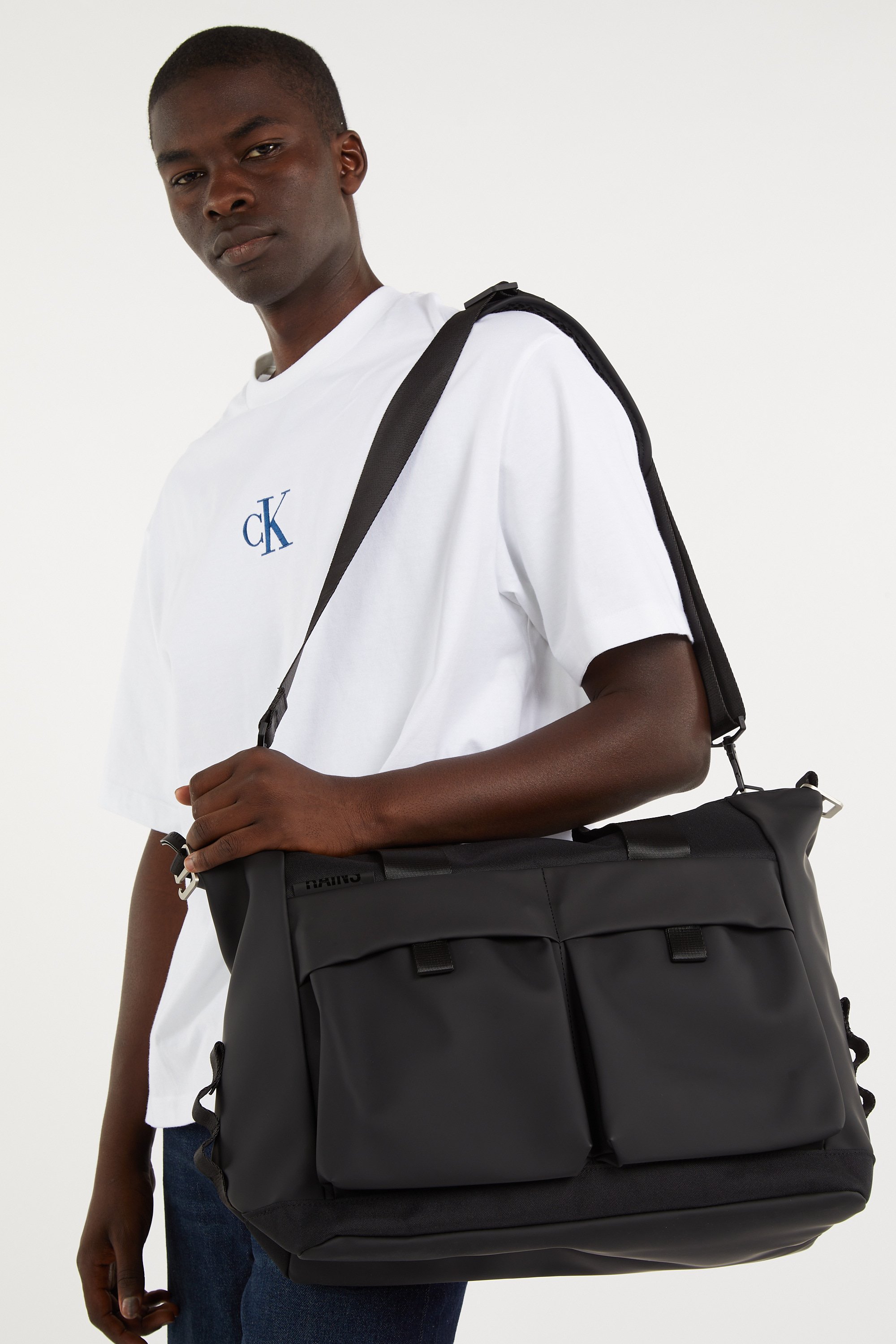 Weekend bag RAINS Black