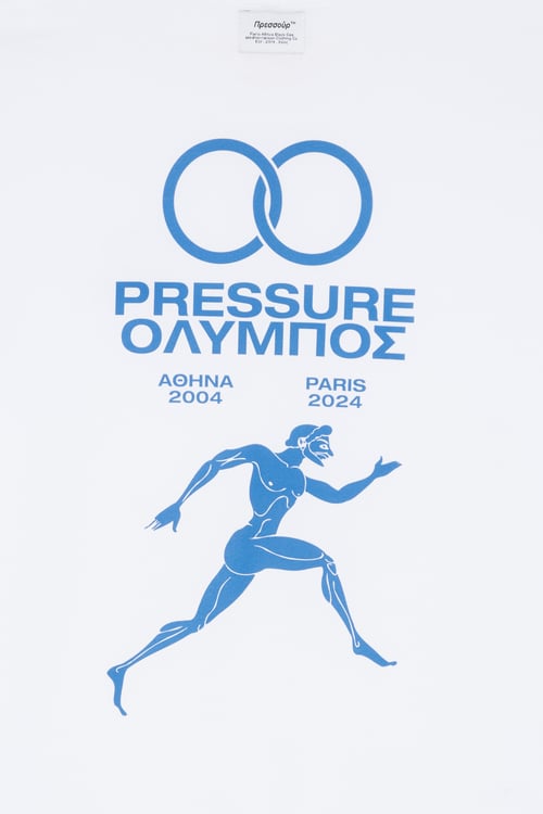 PRESSURE T-shirt Blanc