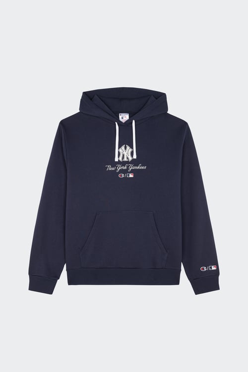 CHAMPION Hoodie Bleu