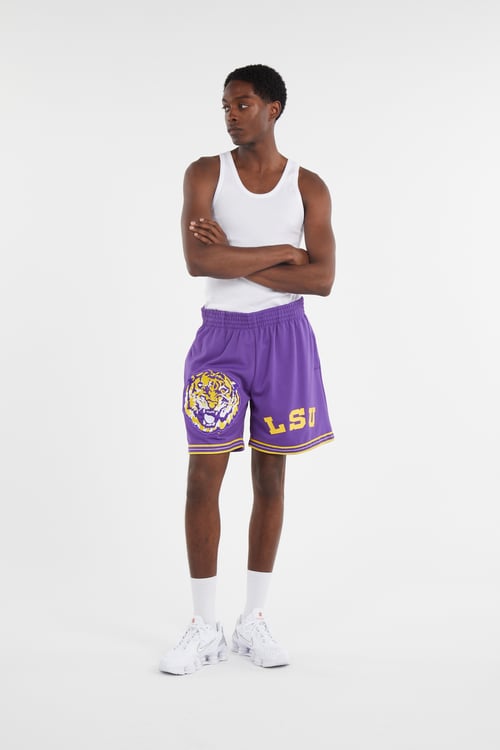 MITCHELL & NESS Short Violet