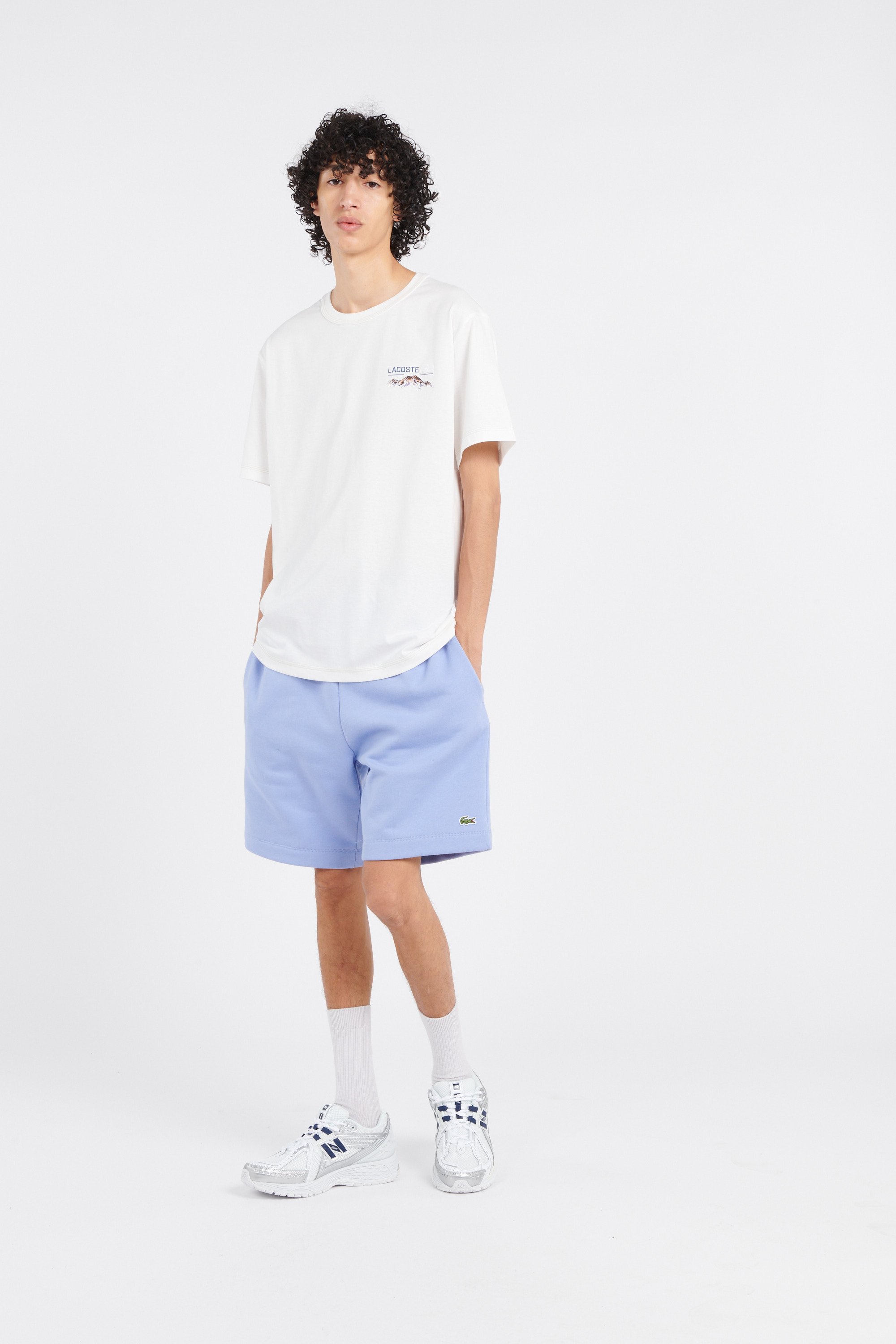 T-shirt LACOSTE Beige