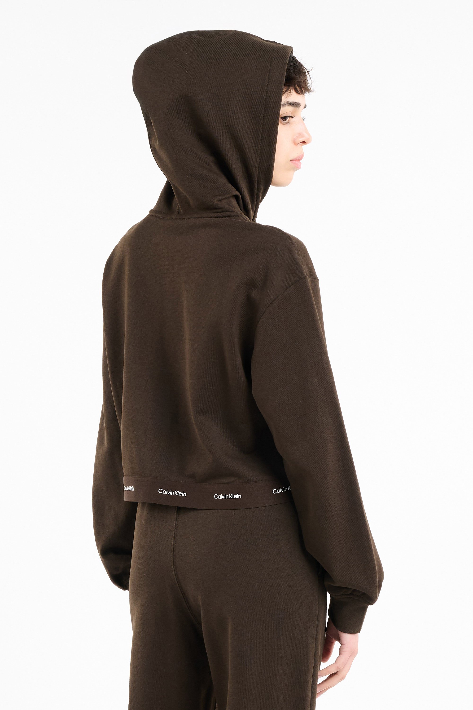 Sweat zippé | Marron CALVIN KLEIN Femme