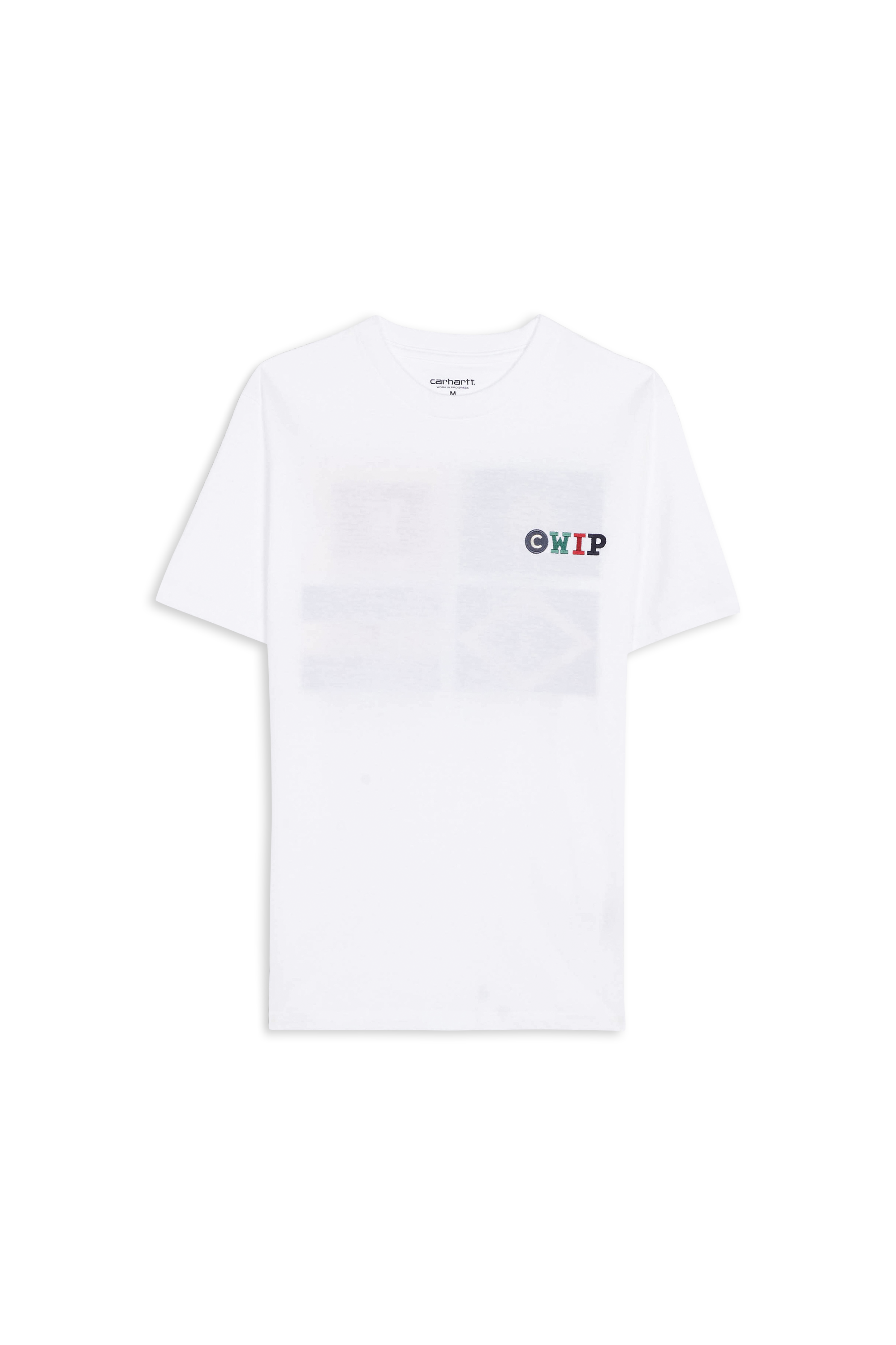 Regular-fit round-neck cotton T-shirt White