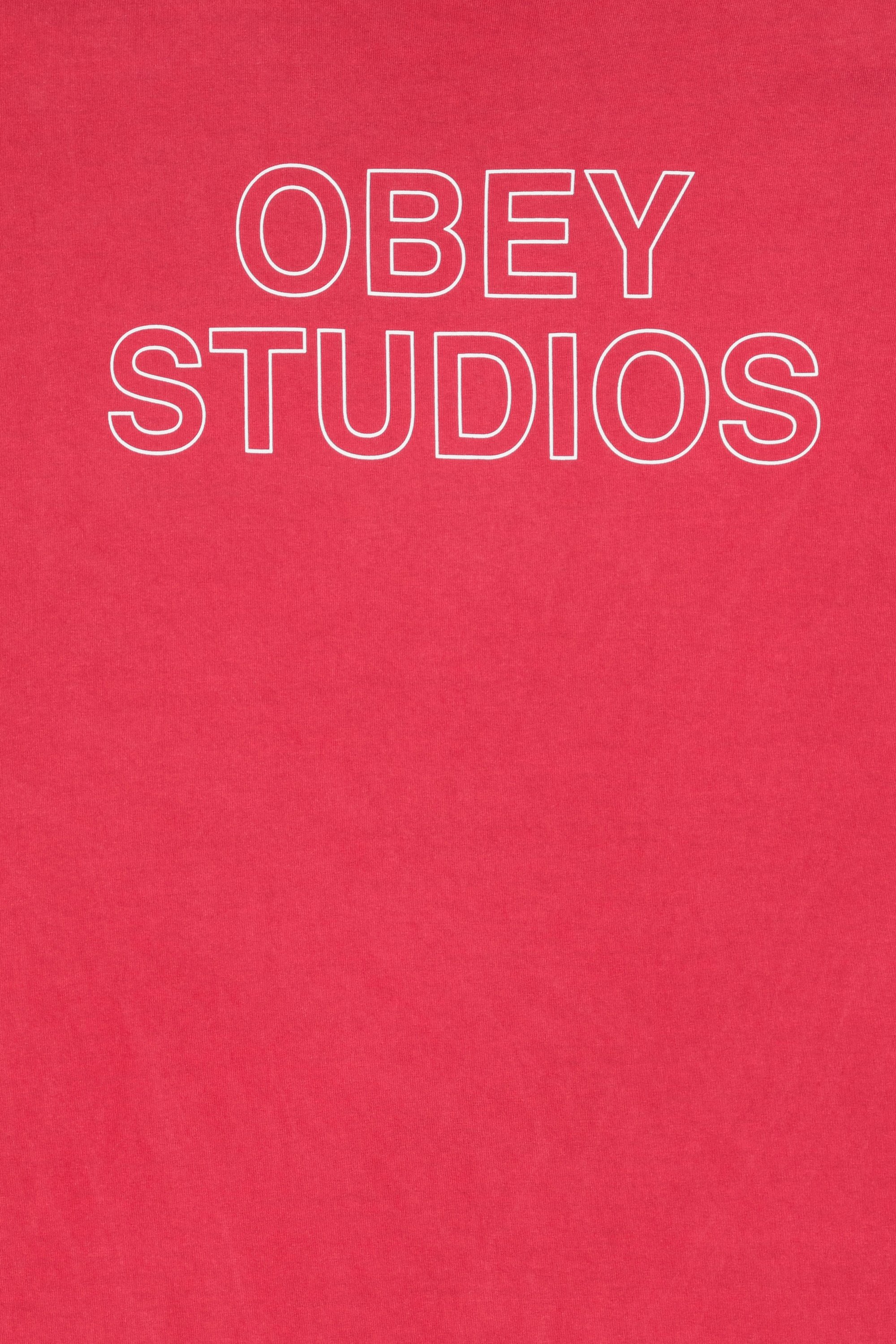 T-shirt | Pink by OBEY T-shirt Pink