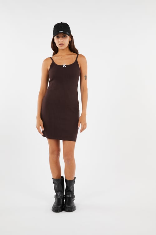 OBEY Robe Marron