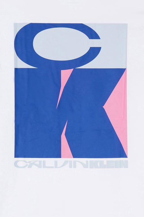 CALVIN KLEIN T-shirt Blanc