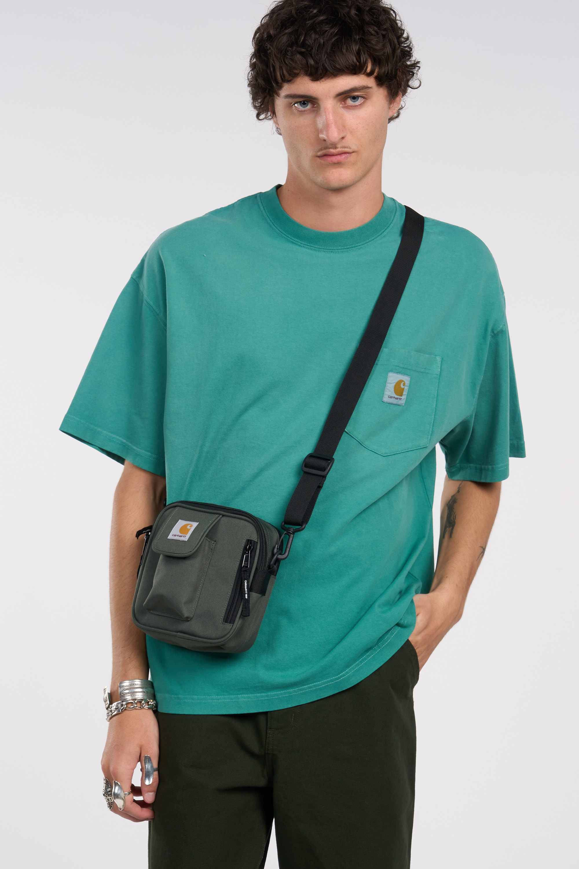 Sac bandoulière Kaki