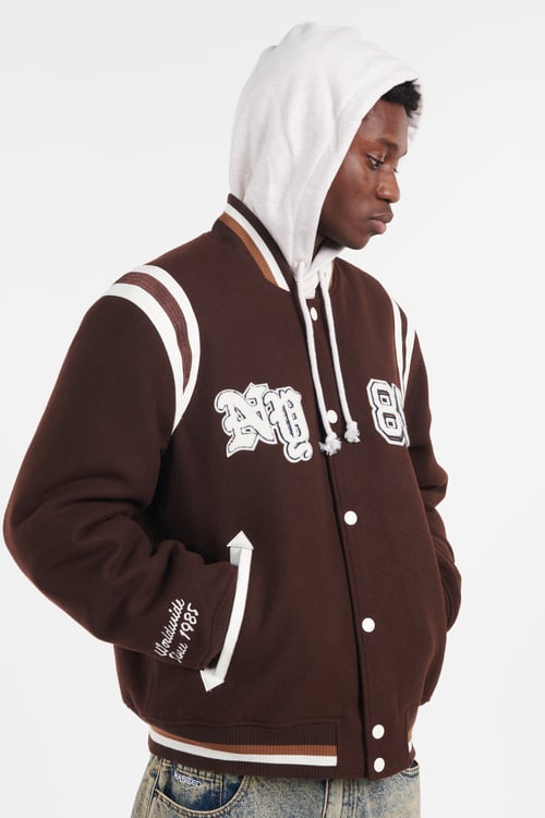 TOMMY JEANS Jacket Brown
