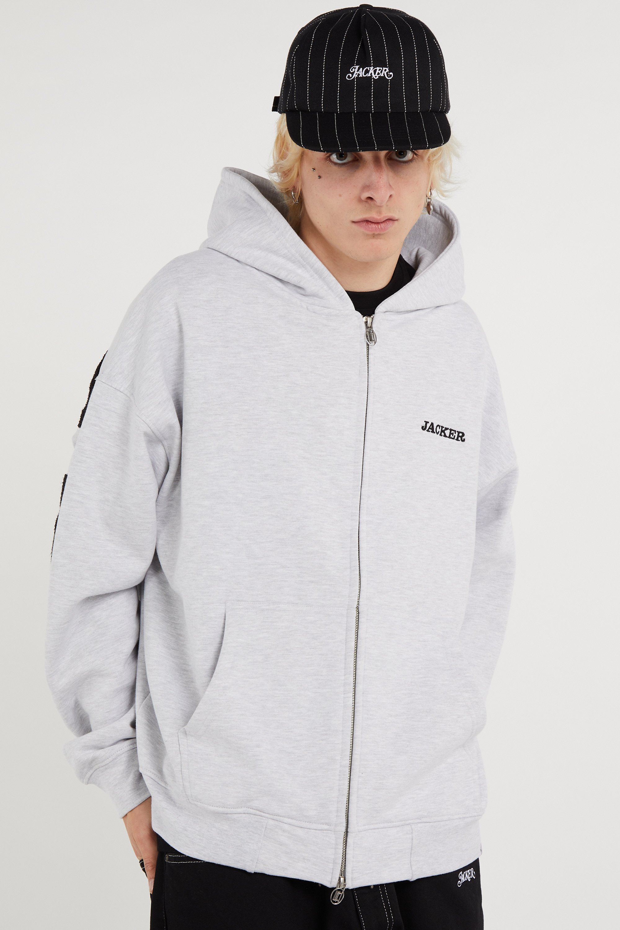 Tommy badge sweatshirt | Grey JACKER Men