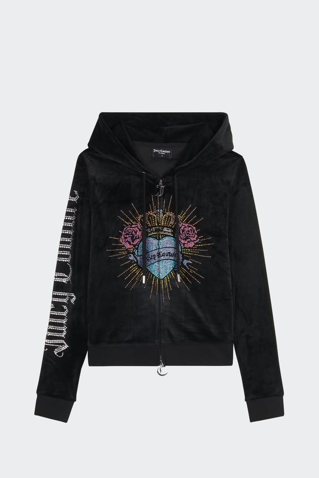 Juicy couture hoodie black sale