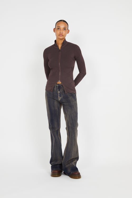 DAILY PAPER Gilet Marron