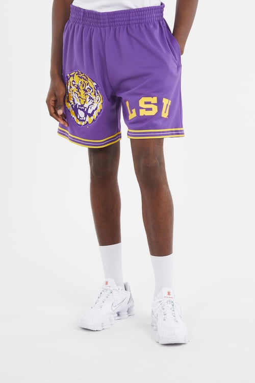 MITCHELL & NESS Short Violet