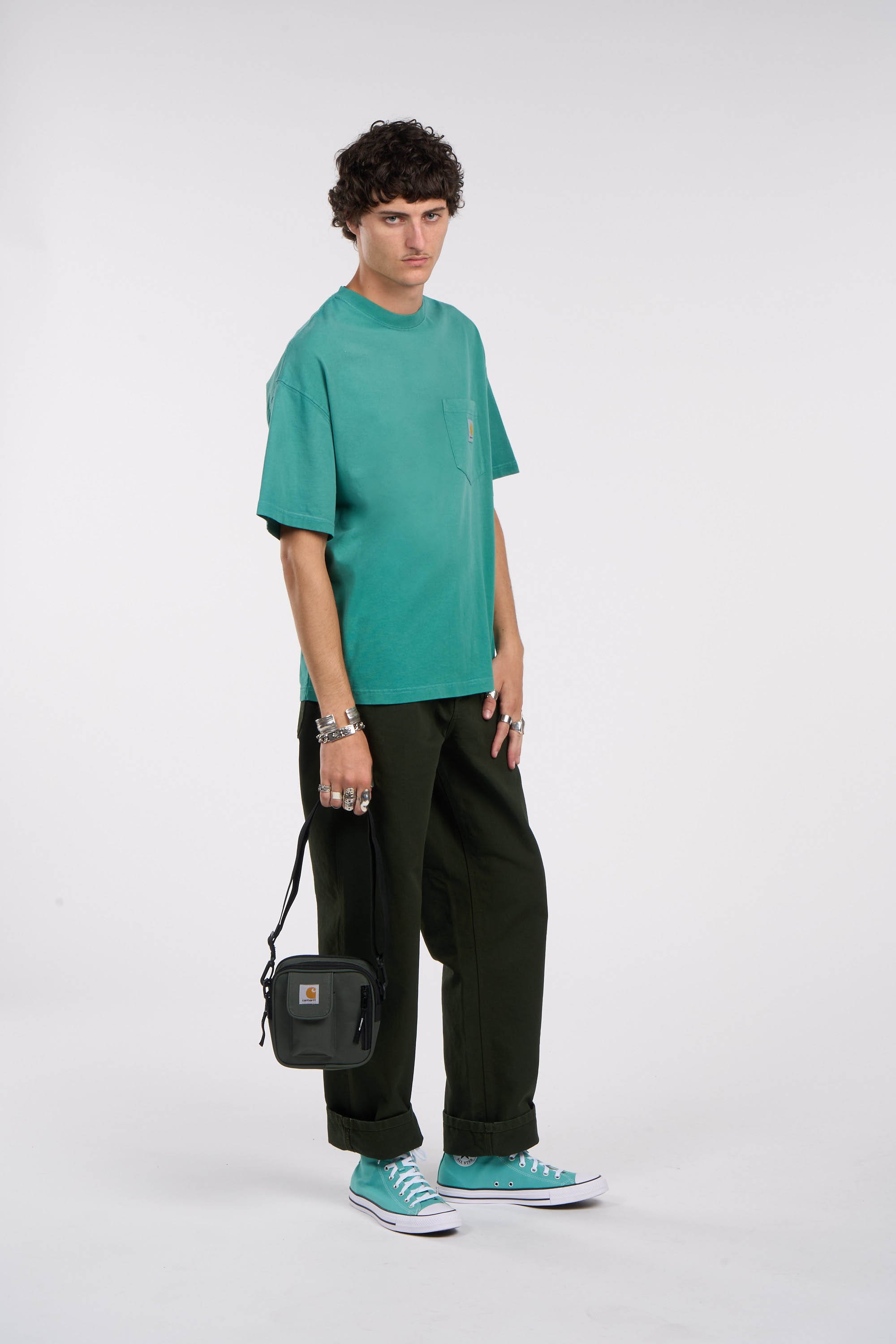 Sac bandoulière Kaki