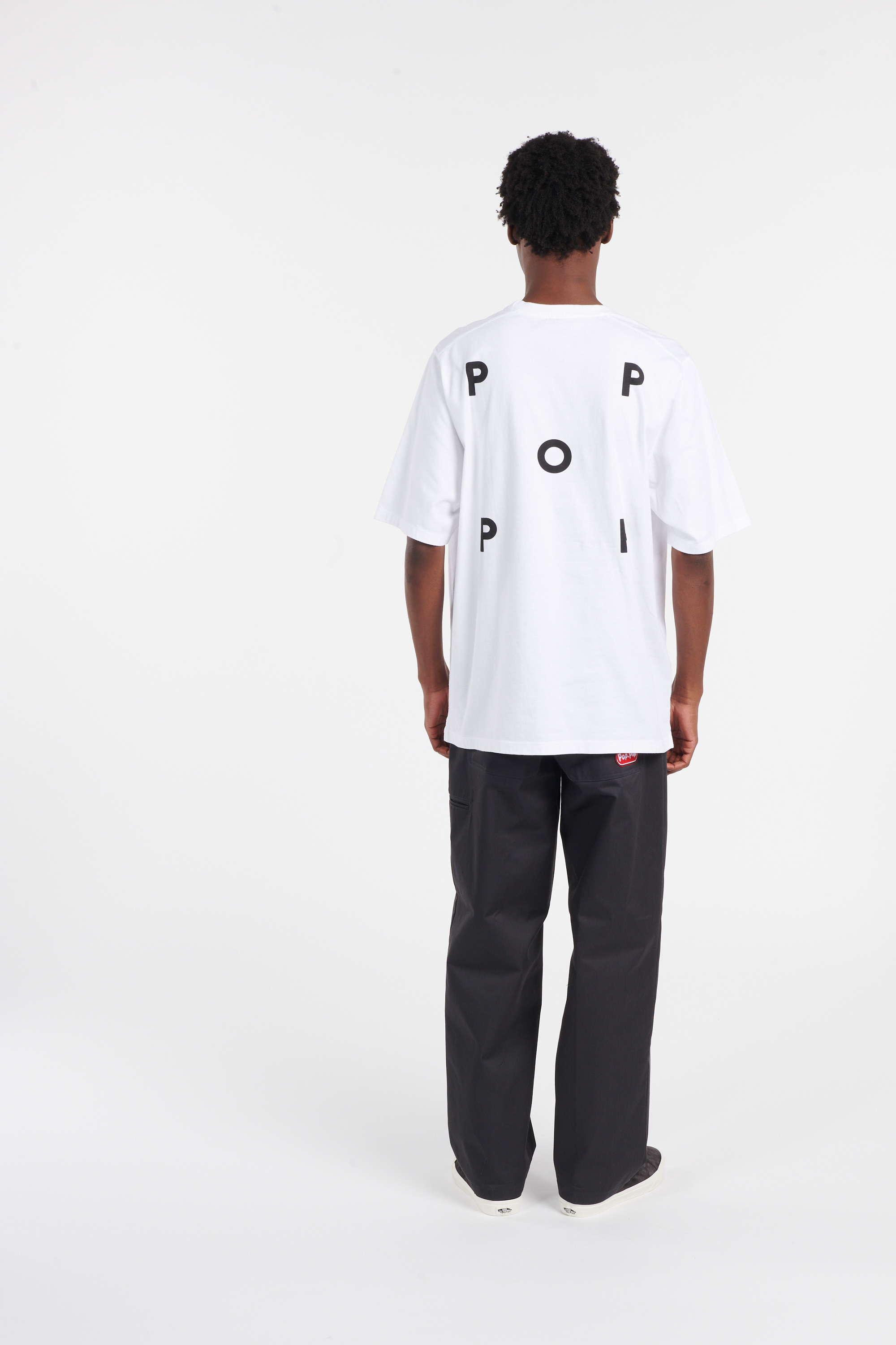 Regular-fit round-neck cotton T-shirt Grey