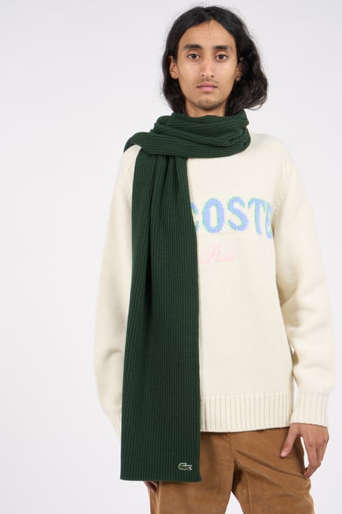 LACOSTE Echarpe Vert