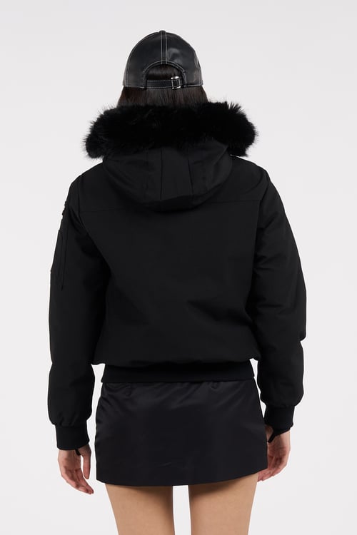 SCHOTT Doudoune Noir