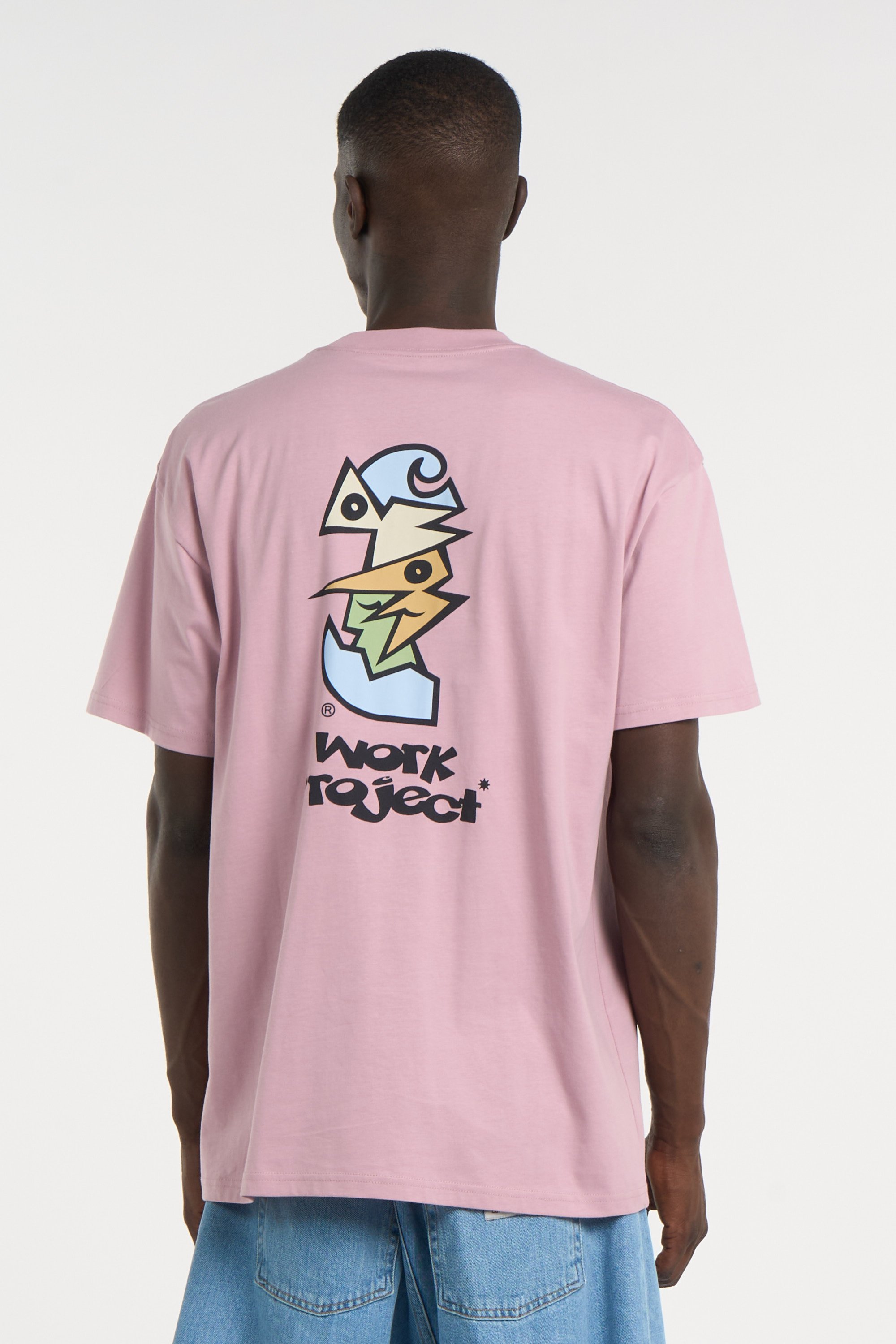 Regular-fit round-neck cotton T-shirt | Pink CARHARTT WIP Men